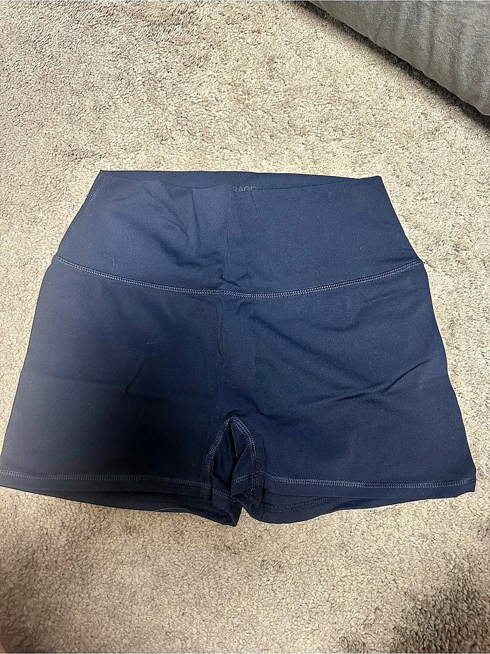 GARAGE Active Booty Shorts Athletic Shorts in Blue